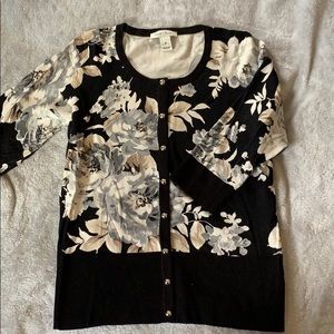 White House black market cardigan